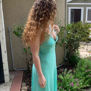 2 for 15 💖 Sea-Green Floor-Length Dress